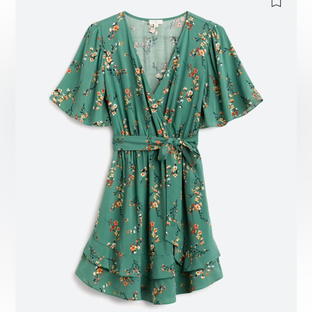 Mason & Belle - Francisca Faux Wrap Dress